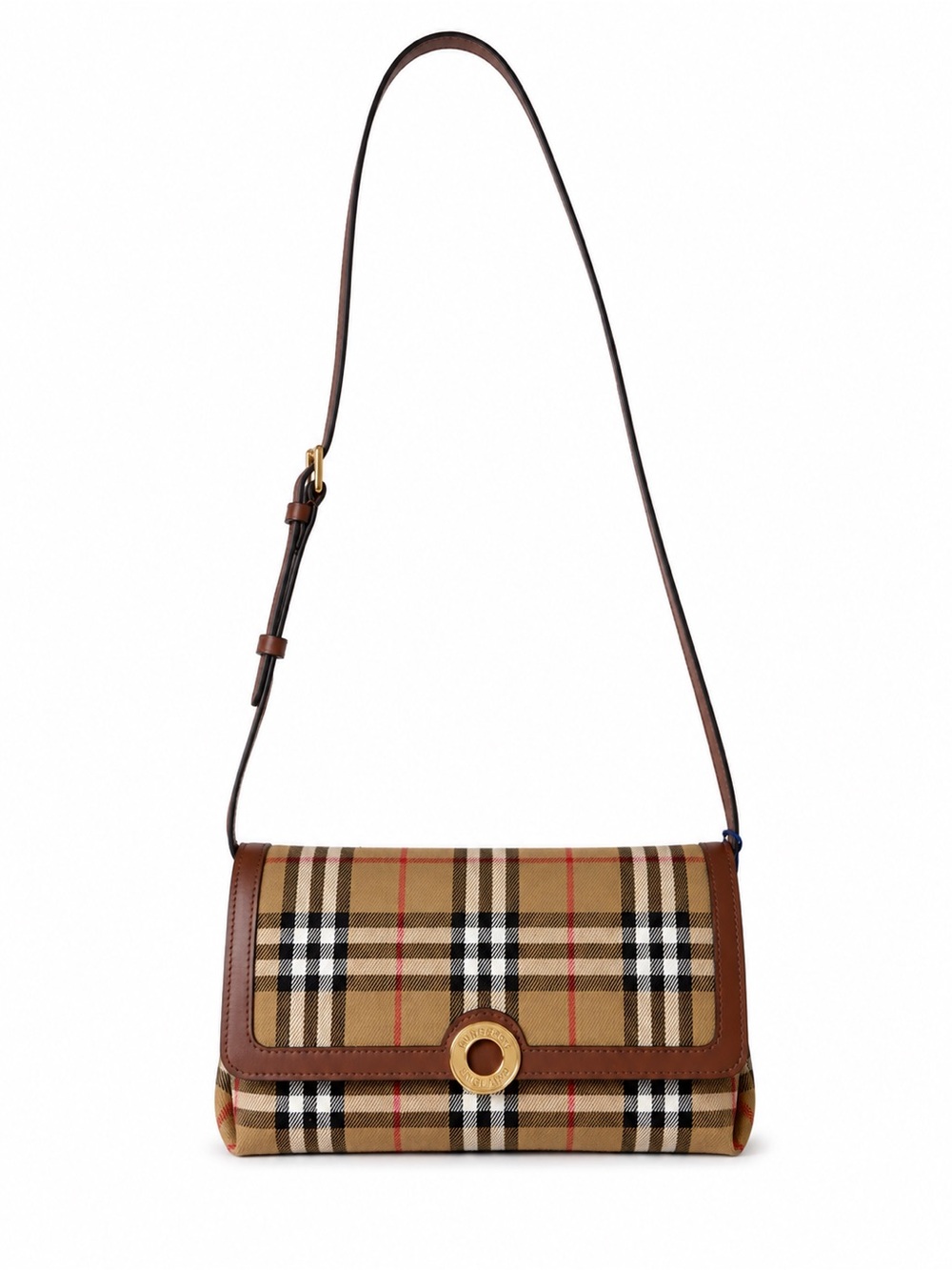 Burberry Beige Check Crossbody Bag